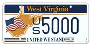 United We Stand license plate