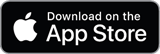 An official black 'Download on the App Store' badge featuring the Apple logo on the left alongside white text inside a rounded rectangular border